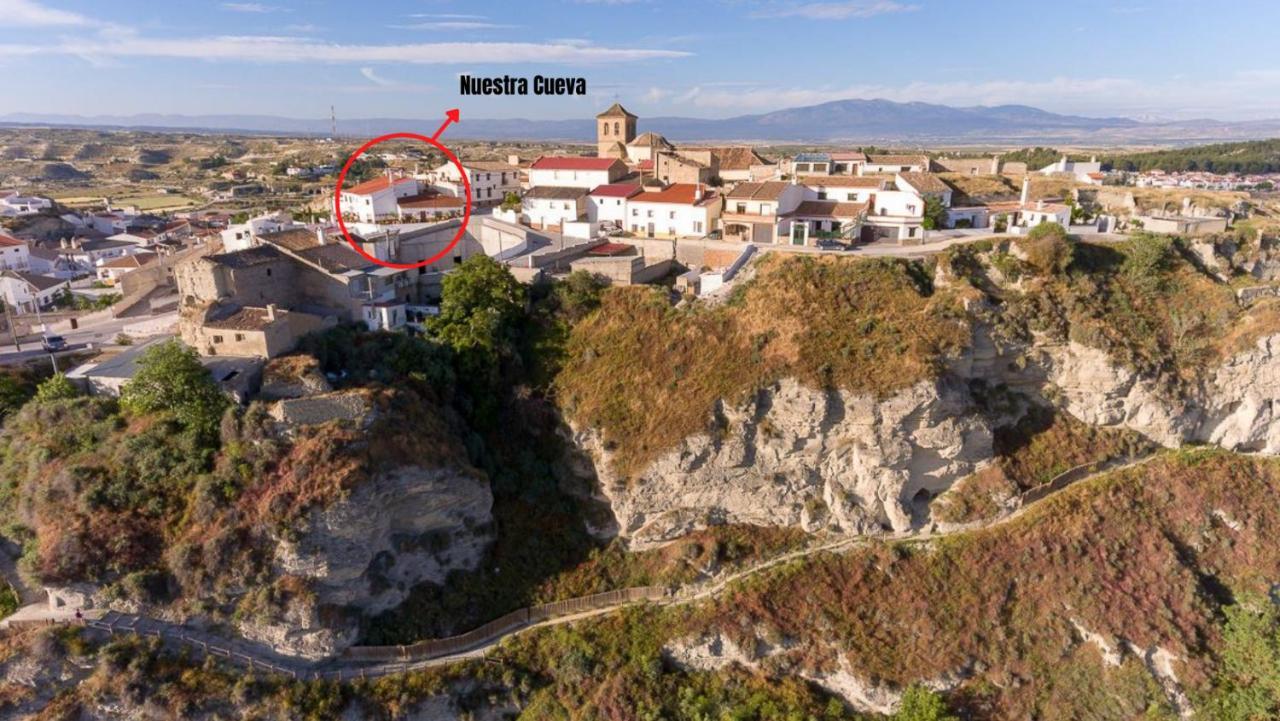 Cueva El Murallon Benamaurel Eksteriør bilde